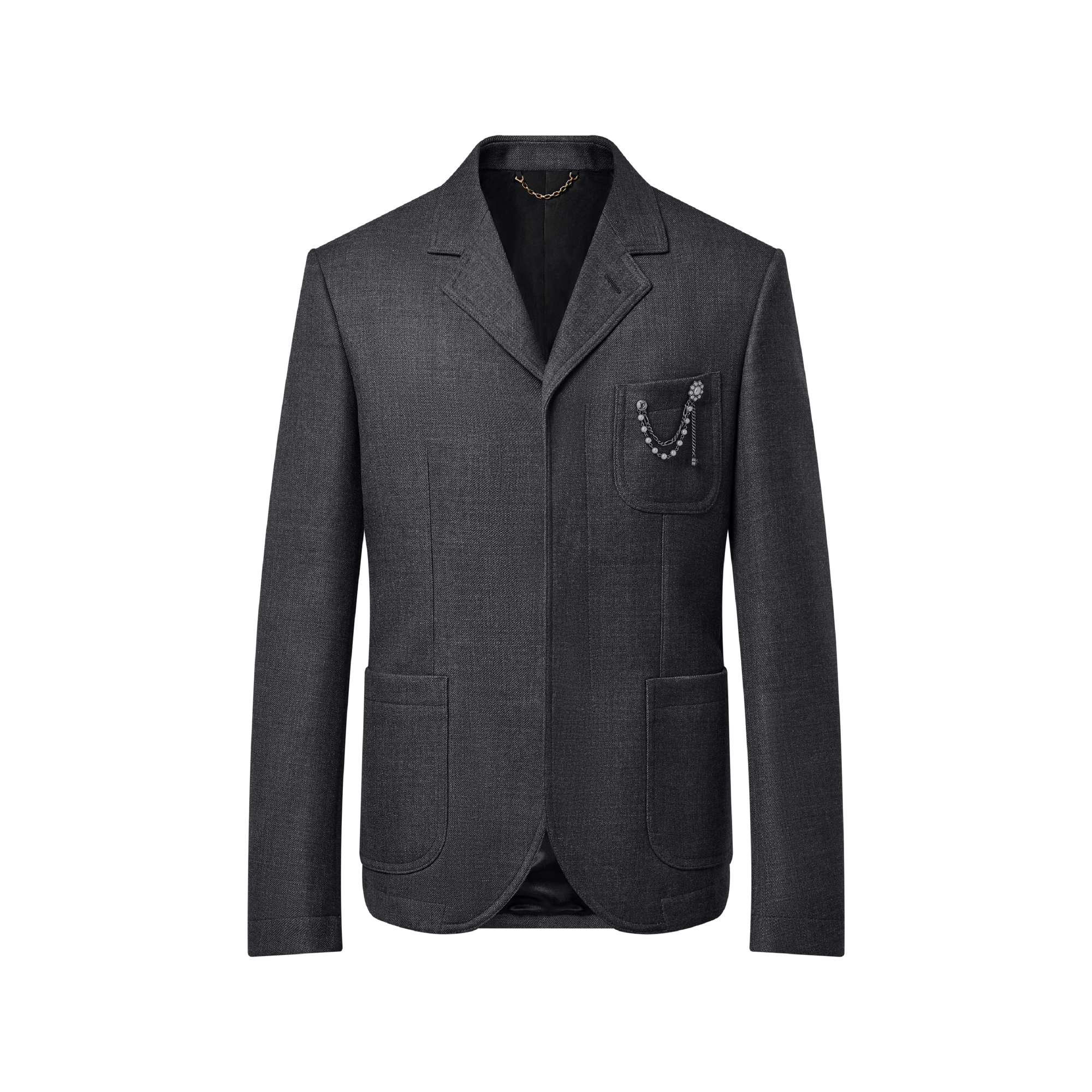 Grey Blazers and Jackets Ready-to-Wear | LOUIS VUITTON